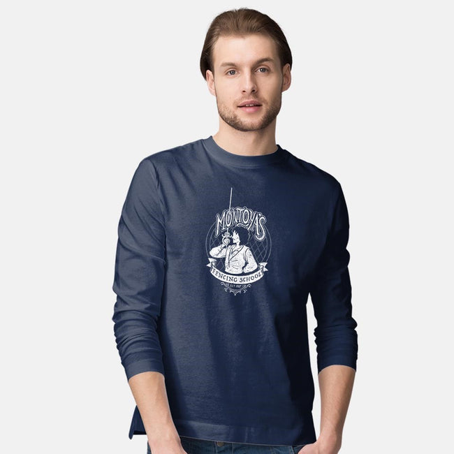 Fencing School-mens long sleeved tee-Kat_Haynes