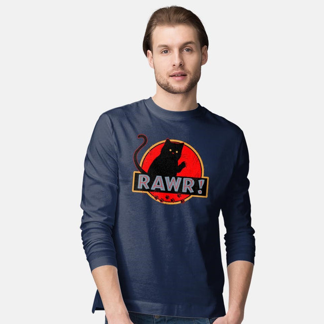 RAWR-mens long sleeved tee-Crumblin' Cookie
