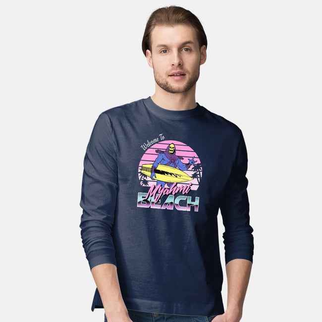 Myahmi Beach-mens long sleeved tee-Immortalized