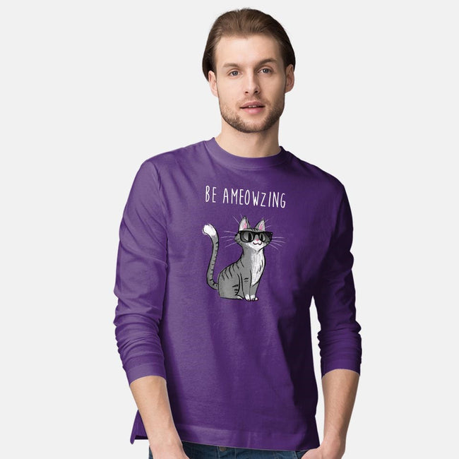 Be Ameowzing-mens long sleeved tee-ursulalopez