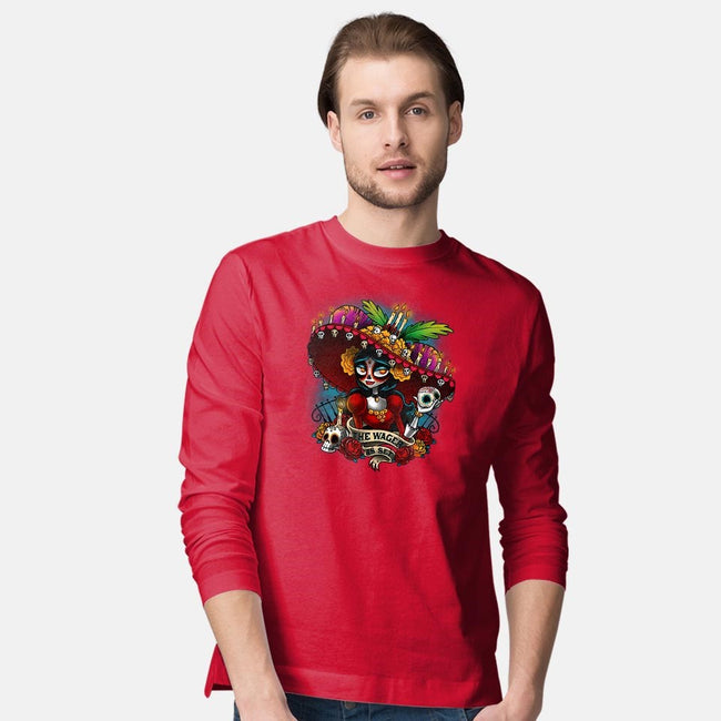 The Wager Is Set-mens long sleeved tee-Bamboota