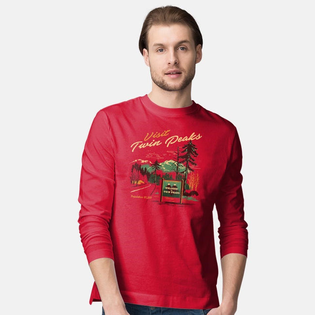 Small Town Travel-mens long sleeved tee-Steven Rhodes