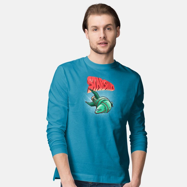 Starship-mens long sleeved tee-trheewood