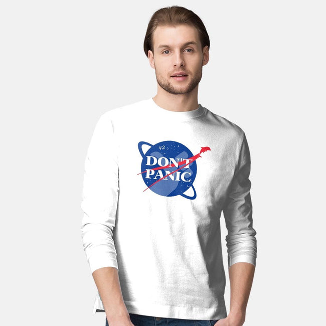 Don't Panic-mens long sleeved tee-Manoss1995