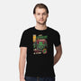 Is It a Cat Or a Monster-mens premium tee-ilustrata