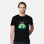 Totoro and His Umbrella-mens premium tee-Arashi-Yuka