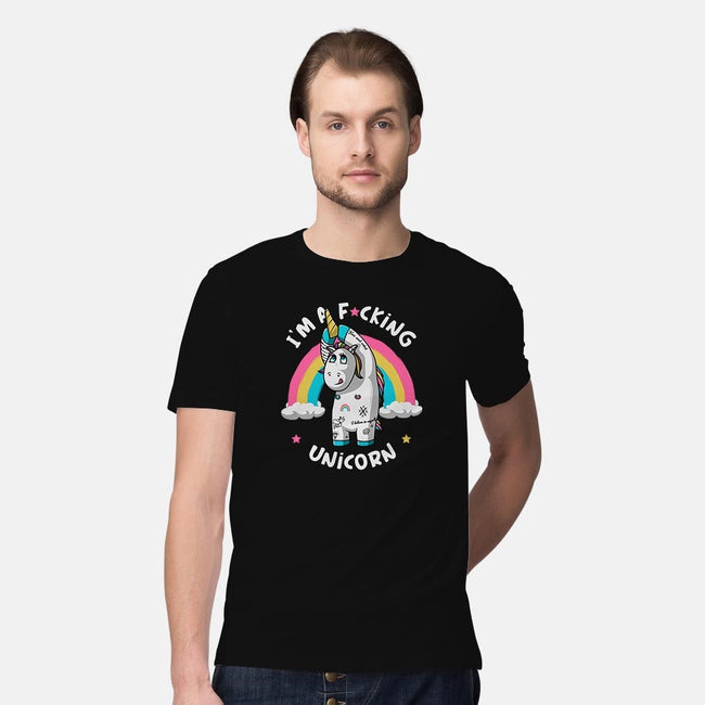 I'm A F*cking Unicorn-mens premium tee-ducfrench