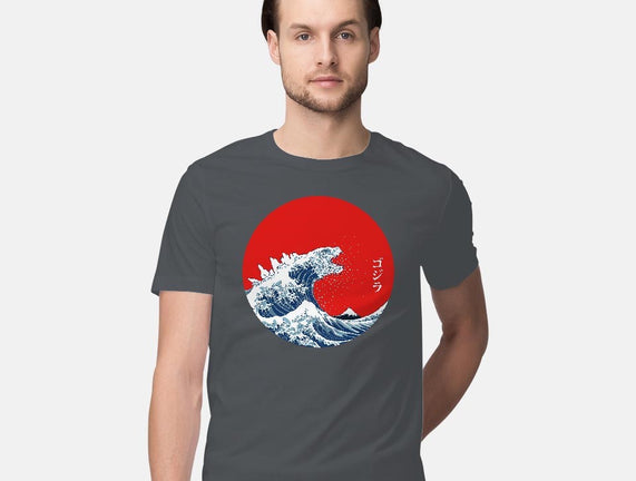 Hokusai Gojira-Variant