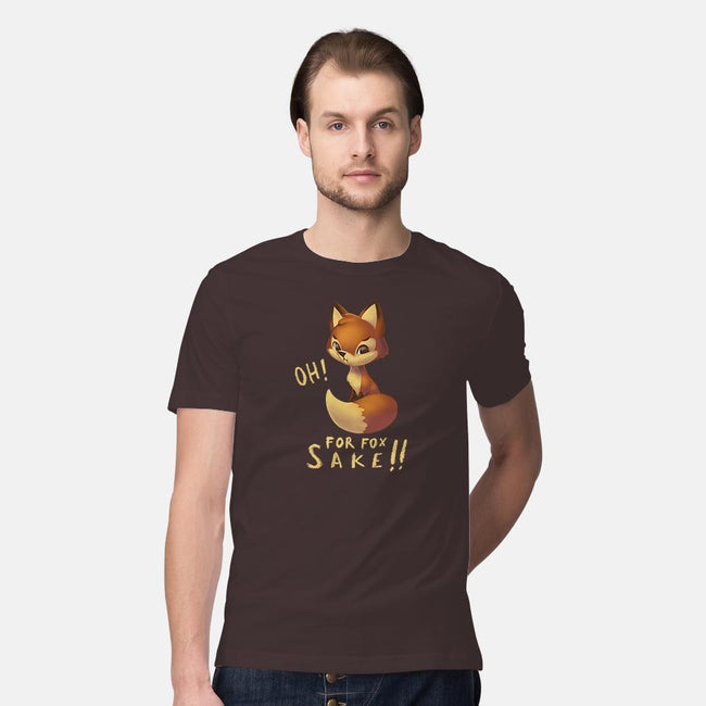 For Fox Sake!-mens premium tee-BlancaVidal