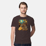 Steampunk Neighbor-mens premium tee-batang 9tees