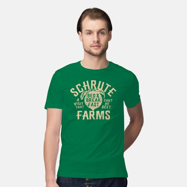 Schrute Farms-mens premium tee-AJ Paglia