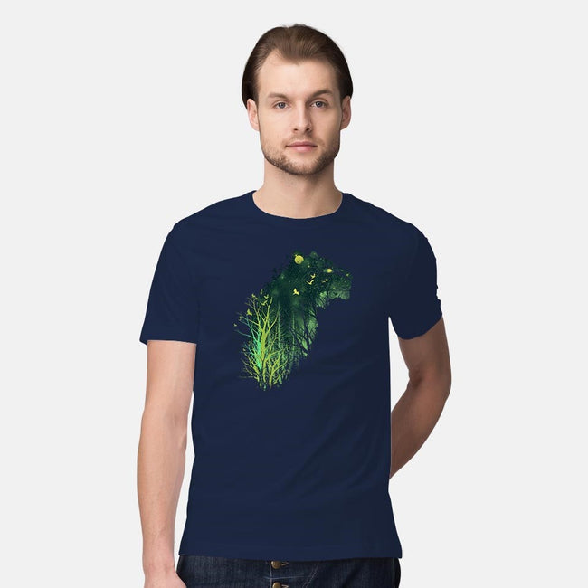 Space Tiger-mens premium tee-dandingeroz