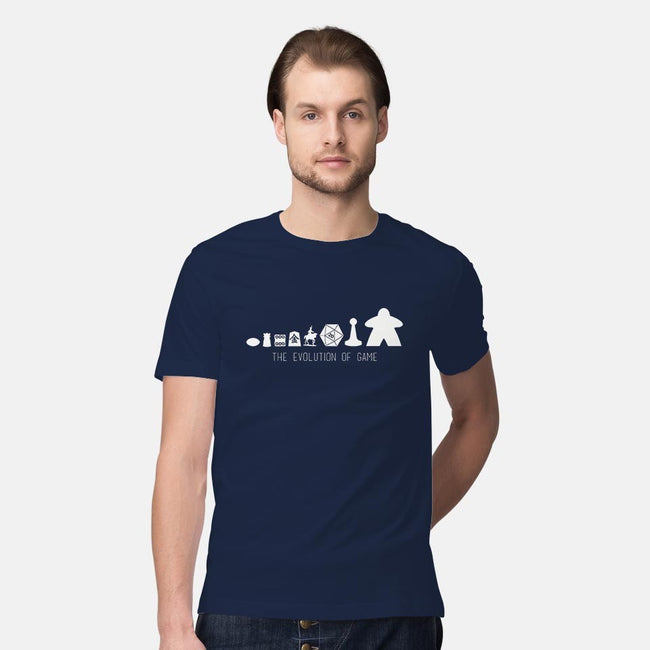 Evolution of Game-mens premium tee-CupidsArt