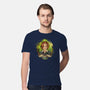 Portrait of a Skeptic-mens premium tee-MeganLara