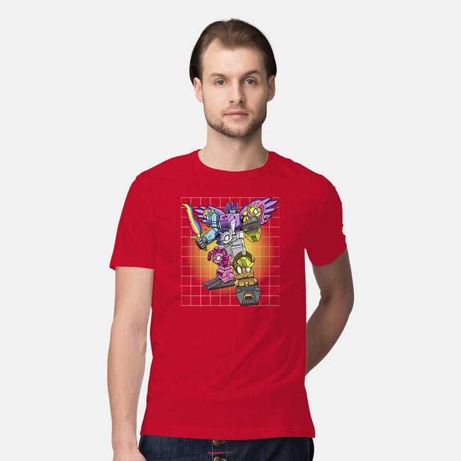 My Little Ponytron-mens premium tee-boltfromtheblue