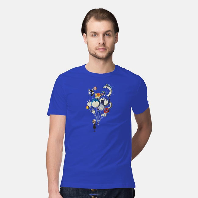 Air Of Imagination-mens premium tee-Harantula