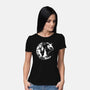 I Shoot With My Mind-womens basic tee-vp021