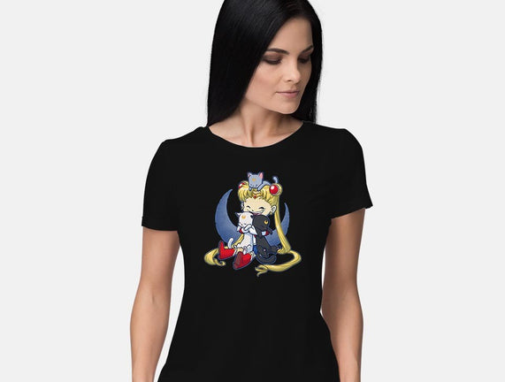 Crazy Moon Cat Lady