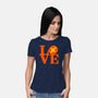 Keeps Her In The Air-womens basic tee-geekchic_tees