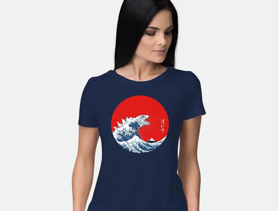 Hokusai Gojira-Variant