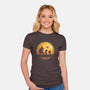 Hakuna Matata Kame-womens fitted tee-DrMonekers