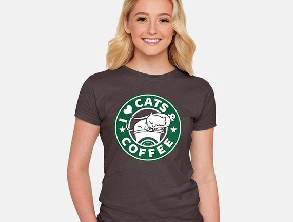 I Love Cats and Coffee