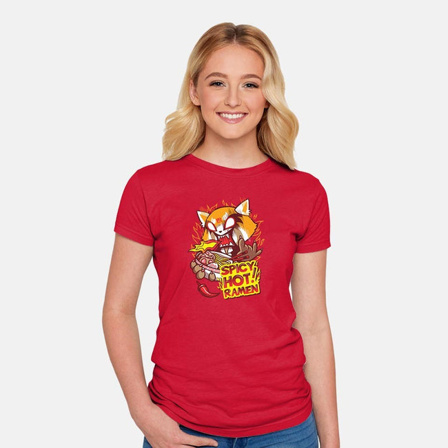 Spicy Comfort Food-womens fitted tee-vp021