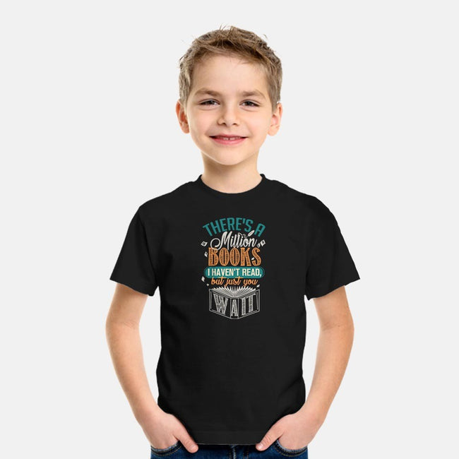 Million Books I Haven't Read-youth basic tee-neverbluetshirts