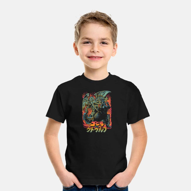 Clash of Gods Revisited-youth basic tee-Melee_Ninja