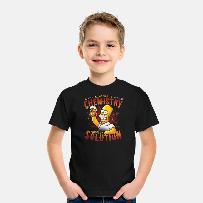 Beer Chemistry-youth basic tee-eduely