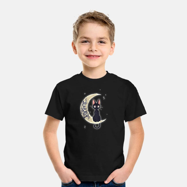 I Love You to The Moon & Back-youth basic tee-TimShumate