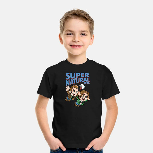 Super Natural Bros-youth basic tee-harebrained