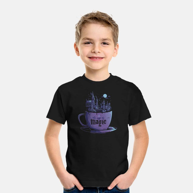 A Cup of Magic-youth basic tee-eduely