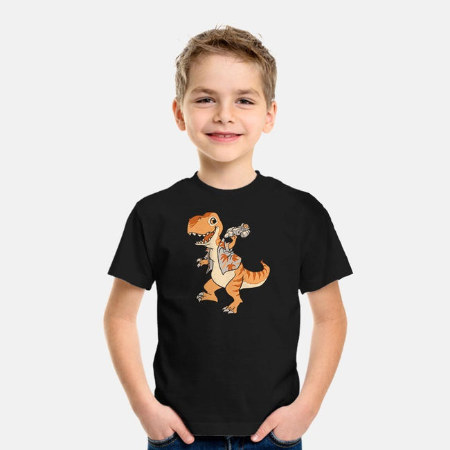 Just Keep Flying-youth basic tee-DoOomcat