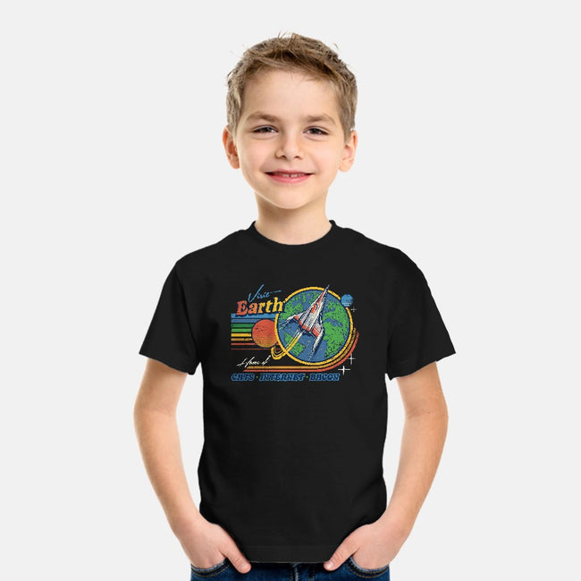 Visit Earth-youth basic tee-Steven Rhodes