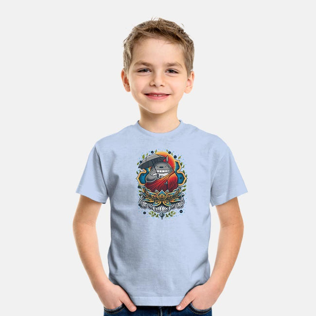 Enlightened Neighbor-youth basic tee-Bamboota