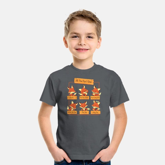 All The Fox I Give-youth basic tee-tobefonseca