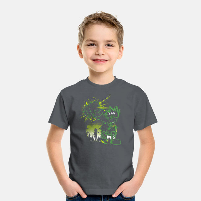 Gon's Jajanken-youth basic tee-constantine2454
