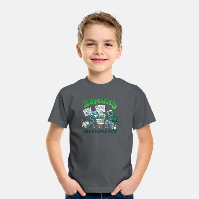 Zombie Rights-youth basic tee-DoOomcat