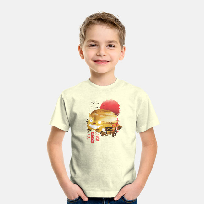 Ukiyo-E Catbus-youth basic tee-dandingeroz