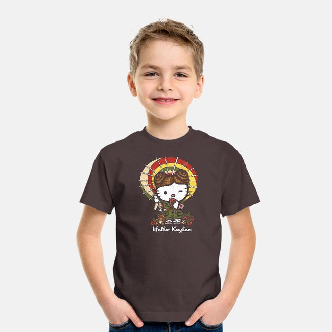 Hello Kaylee-youth basic tee-OfficeInk