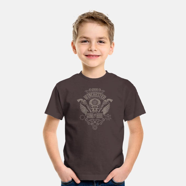 Winchester Guns for Hire-youth basic tee-jrberger
