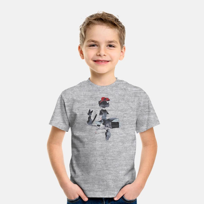 My Favorite Witch-youth basic tee-alliebirdseed