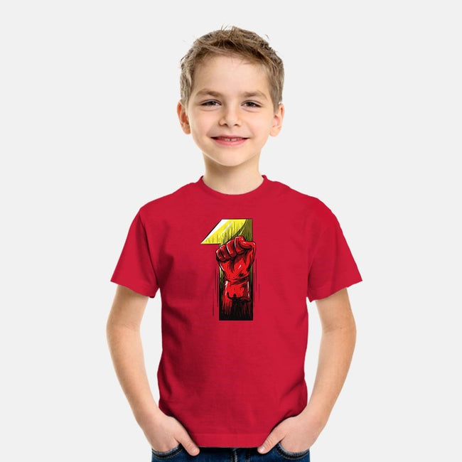 1 Punch!-youth basic tee-Gil