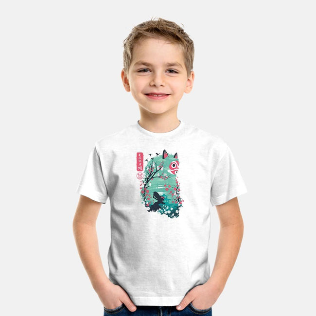 UKIYO E PRINCESS-youth basic tee-dandingeroz