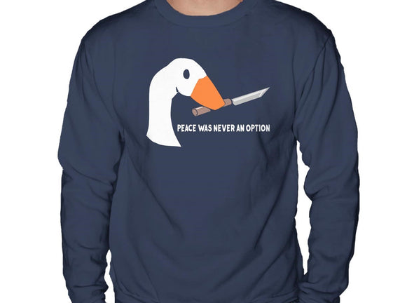 Peace Was Never an Option