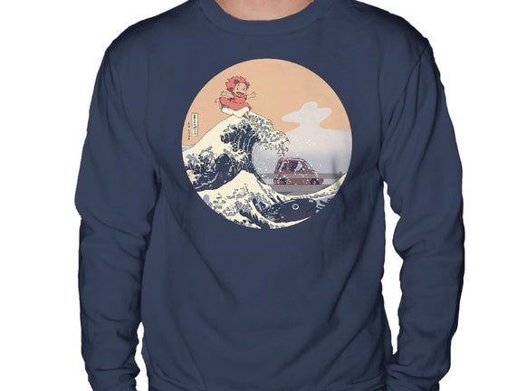 On the Cliff by the Sea