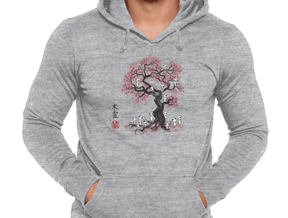 Forest Spirits Sumi-e