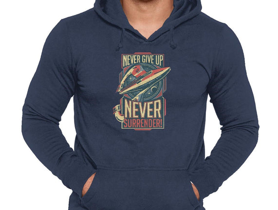 Never Surrender!