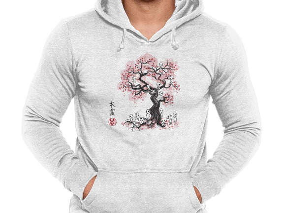 Forest Spirits Sumi-e